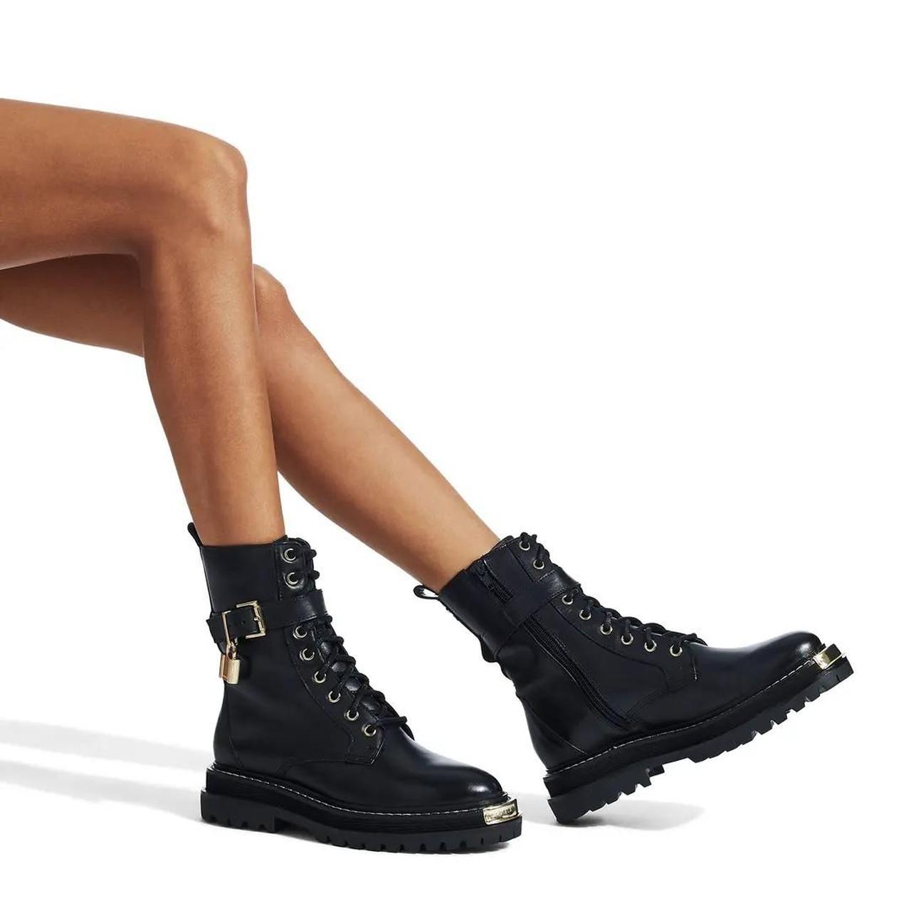 Kurt geiger store womens biker boots