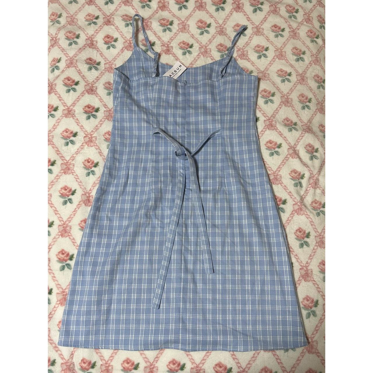 Brandy Melville baby blue floral Colleen dress💙 This - Depop