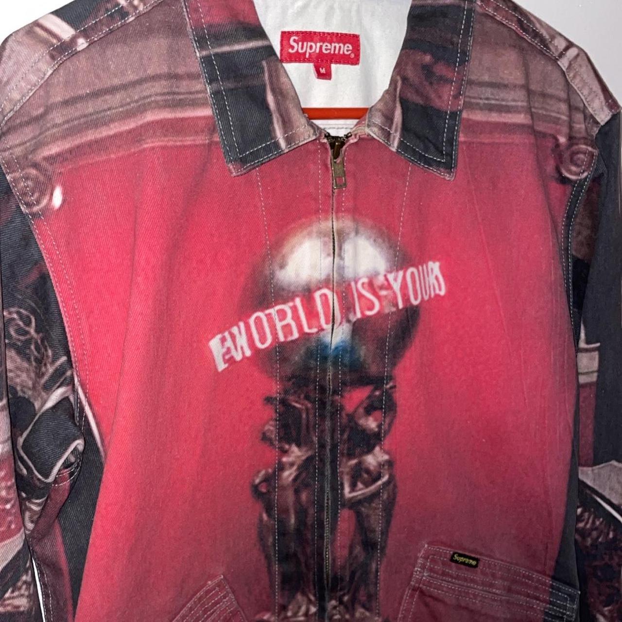 Supreme Scarface The World Is Yours Denim Jacket