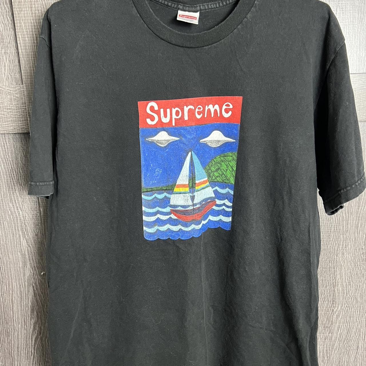 Supreme Boat Tee Size Large #supreme #supremetshirt - Depop