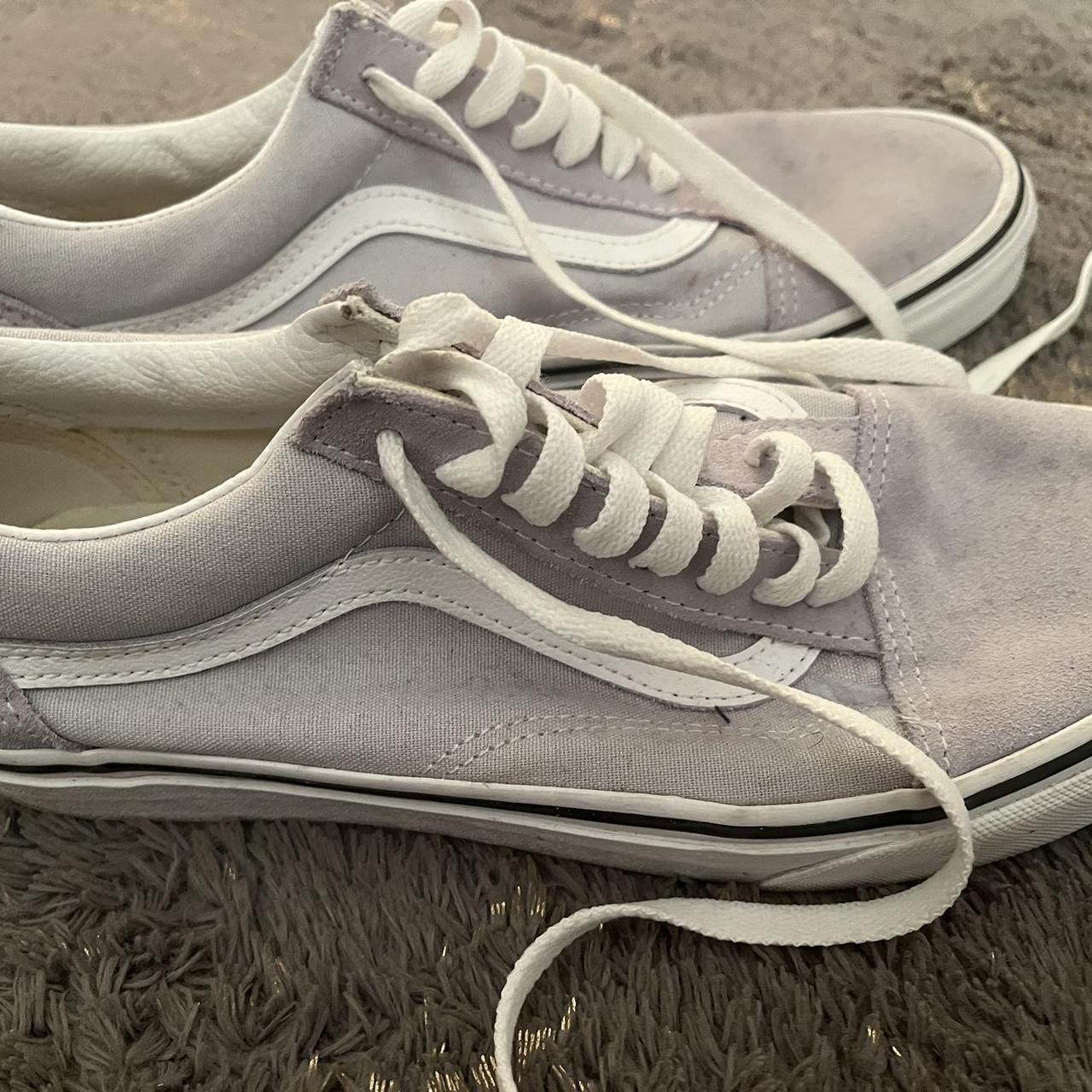 Fashion light grey vans womens