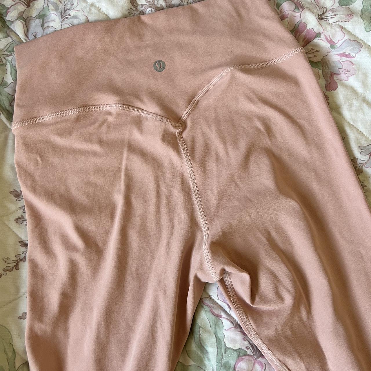 Lululemon Women's Pink Leggings | Depop