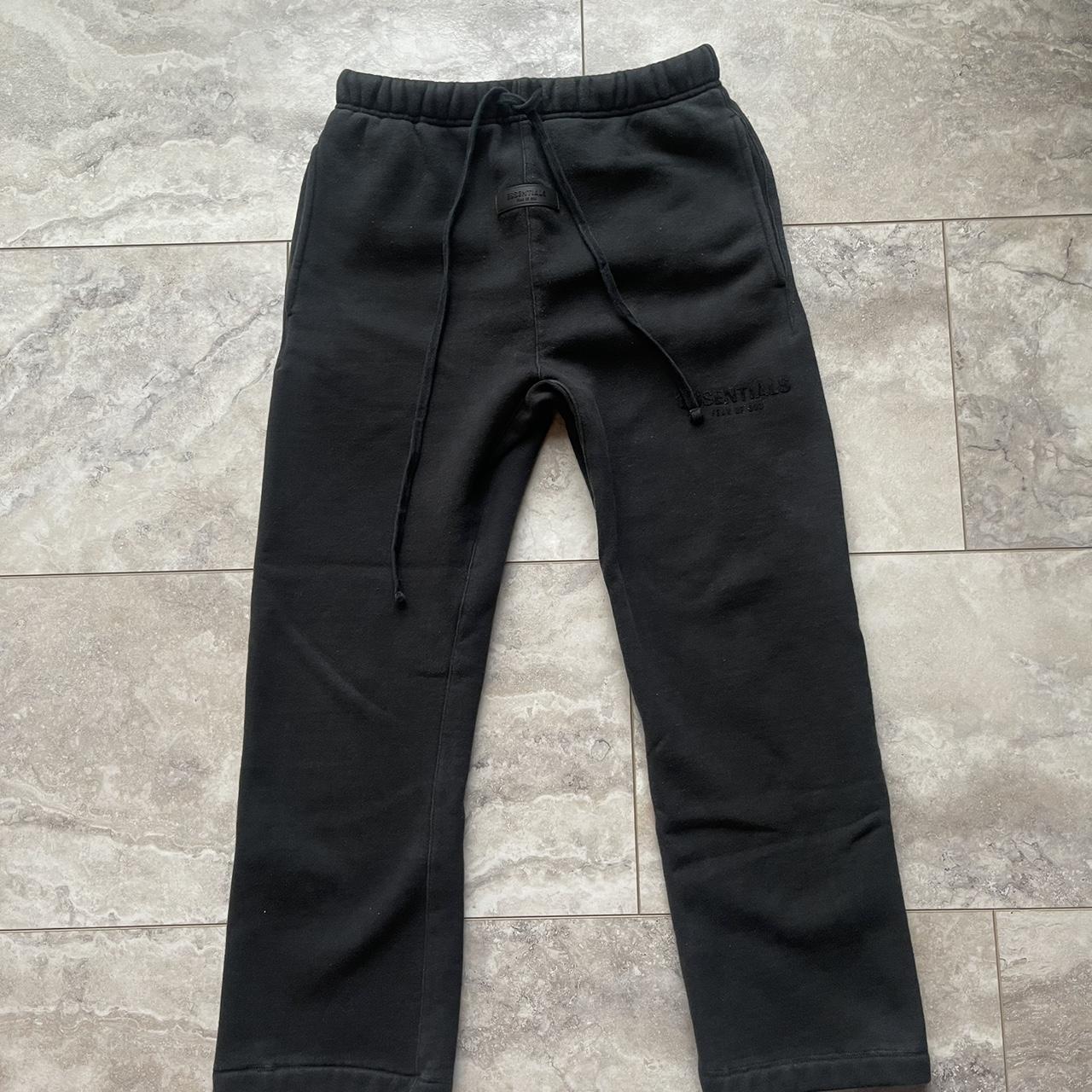 Fear of God Men's Black Joggers-tracksuits | Depop