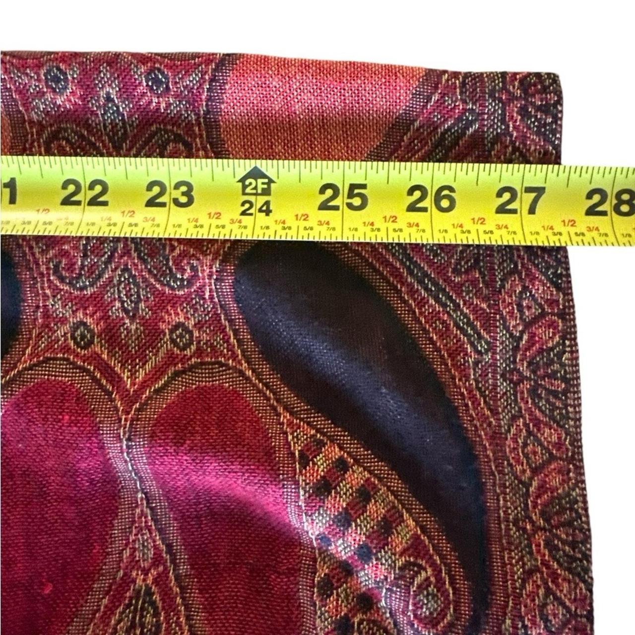 Source Unknown Women's Scarf - Red/Black – Paisle… - image 7