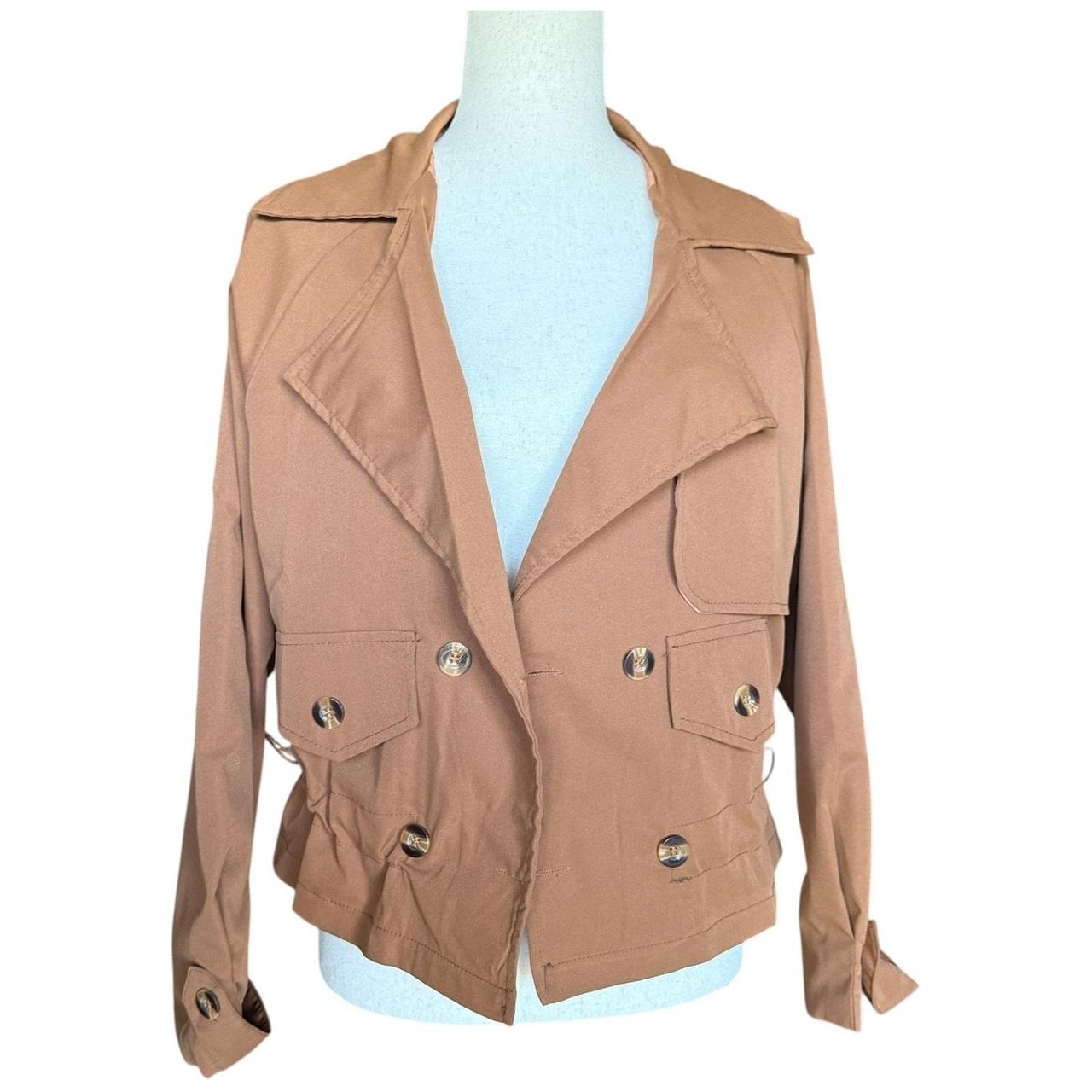 Source Unknown Women's Lightweight Jacket - Brown… - image 6