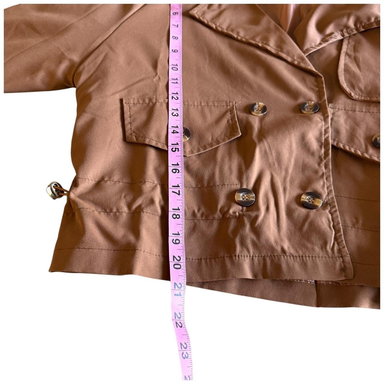 Source Unknown Women's Lightweight Jacket - Brown… - image 8