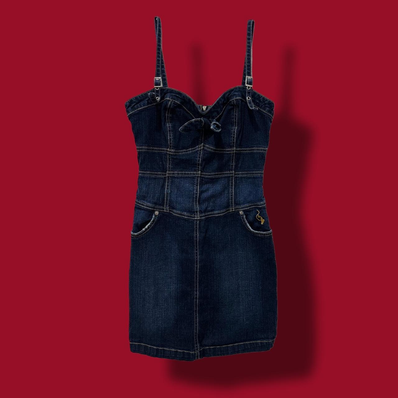 Baby phat denim dress best sale