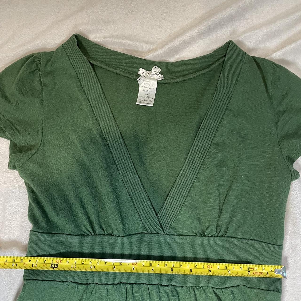 Forever 21 Women's Green Shirt Depop