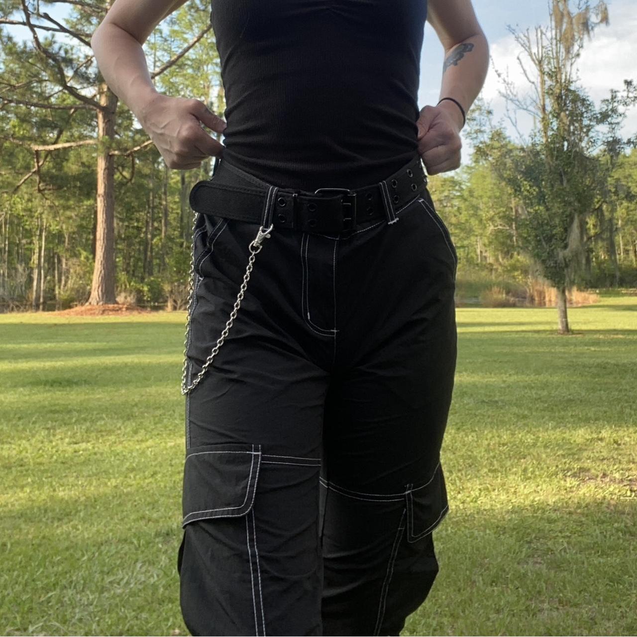 Ninth Hall Contrast Stitch Jogger Pants w/ Depop