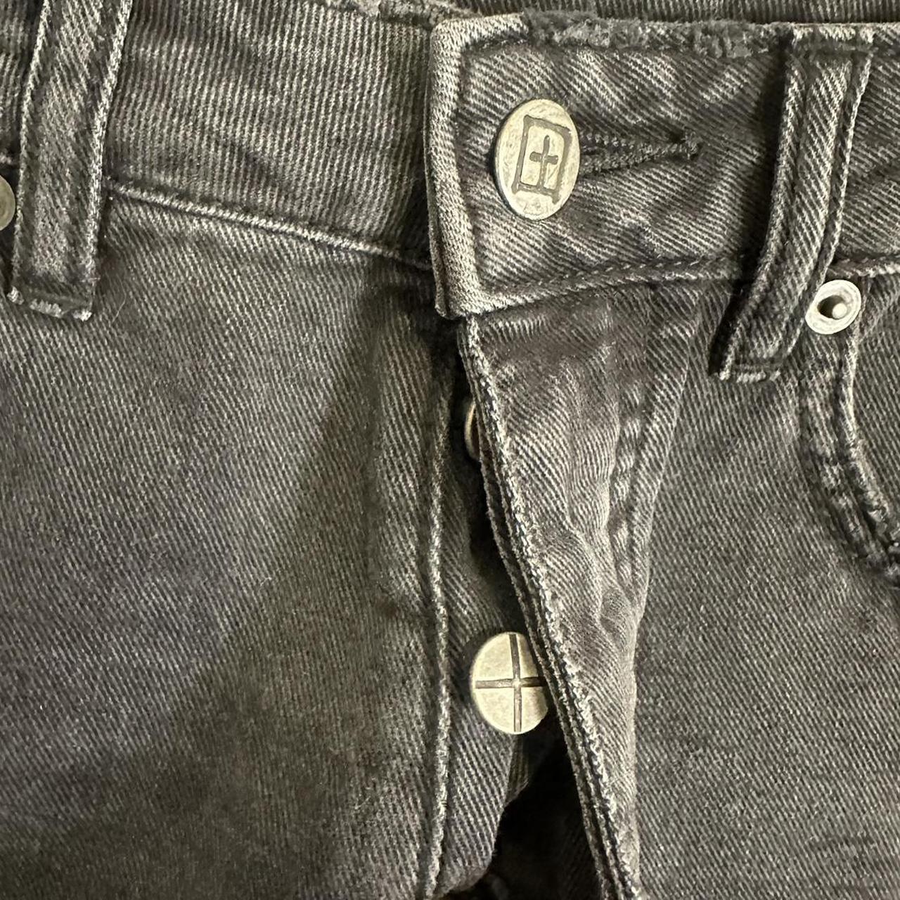 Ksubi Womens Denim Shorts Size 26 Rollin Out Faded... Depop