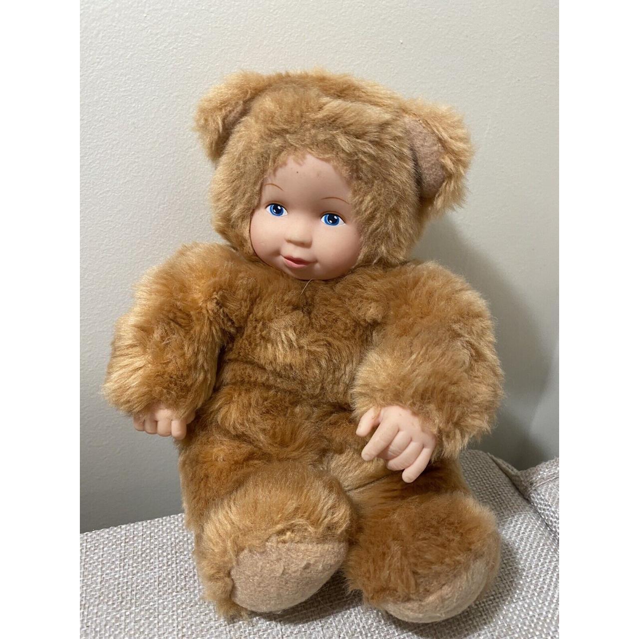 Anne Geddes Baby Bear Doll Plush Soft Toy. Depop