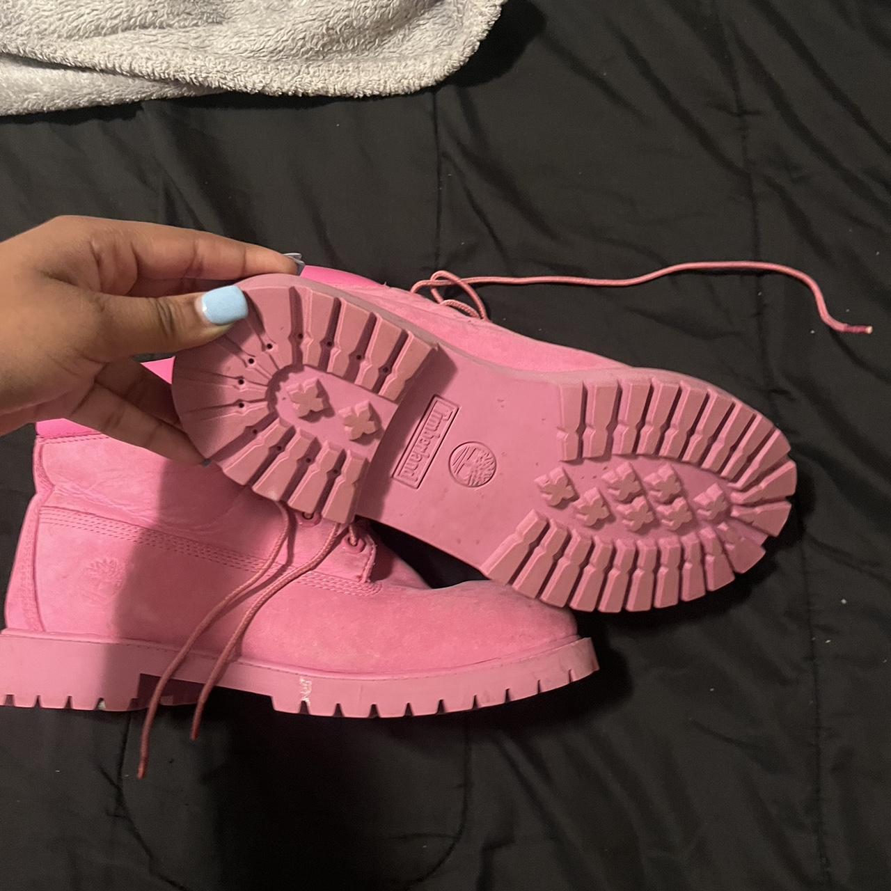 Pink timberland boots pinktimbs timberlands