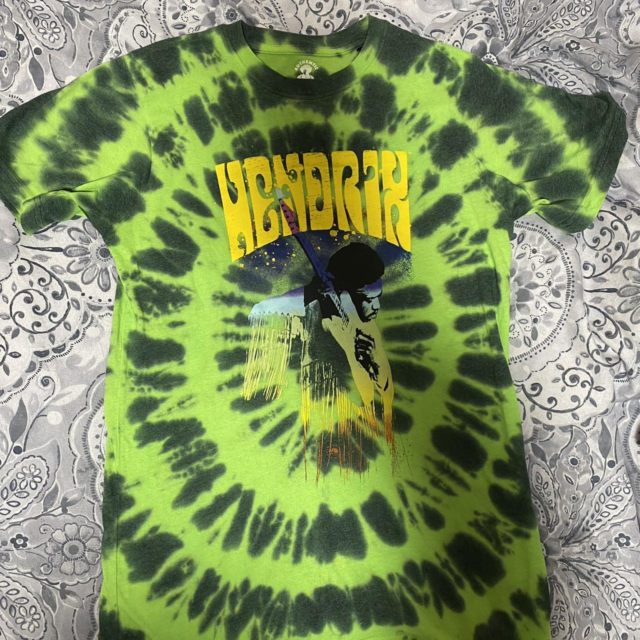 jimi hendrix tie dye tee