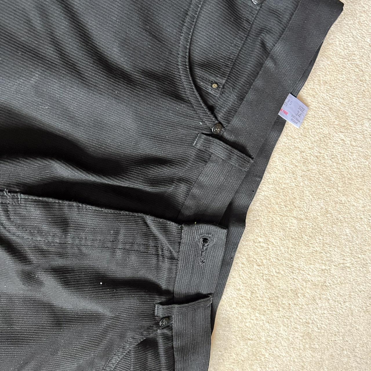 Designer jasper conran black trousers 34 w 31 l... - Depop