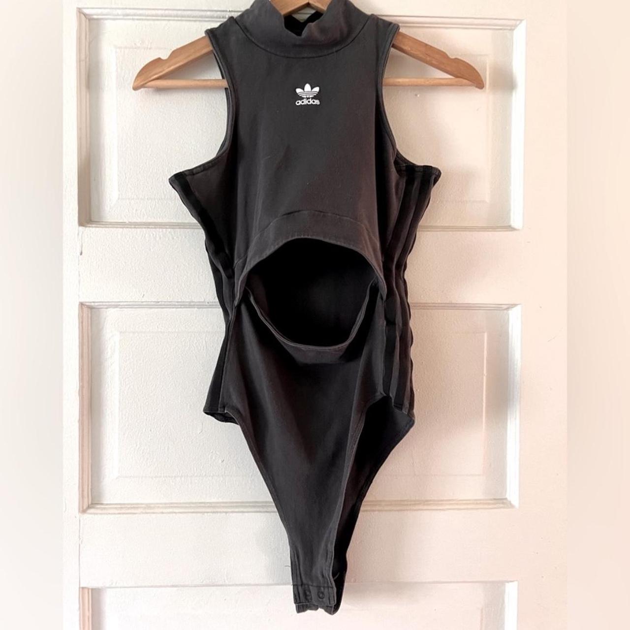 Grey adidas bodysuit hotsell