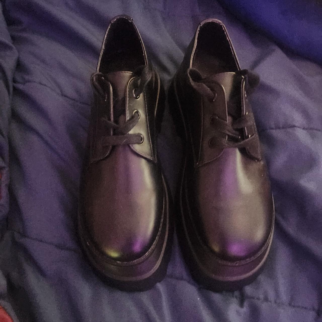 platform oxford sneakers