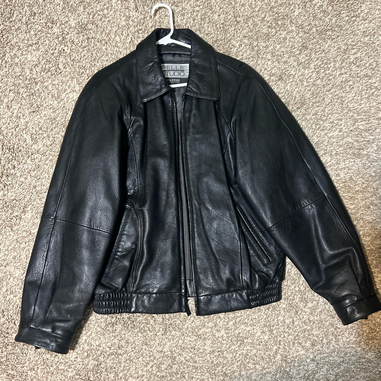 PELLE STUDIO LEATHER JACKET - Great Condition -... - Depop