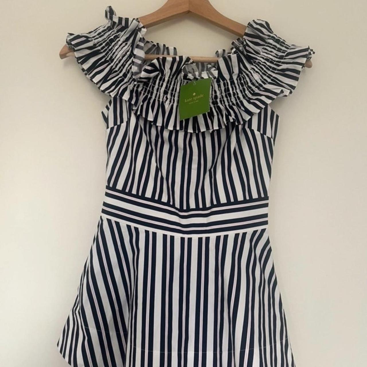 Kate spade candy stripe dress best sale