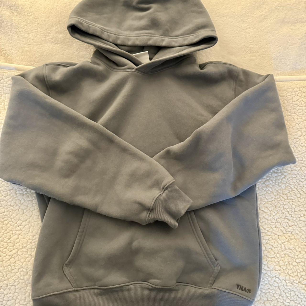 Aritzia Cozy Fleece Perfect TNA Hoodie -Echo... - Depop