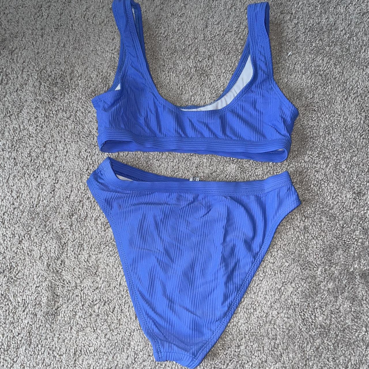 Blue bikini from Dippin Daisy’s Size small for top... - Depop