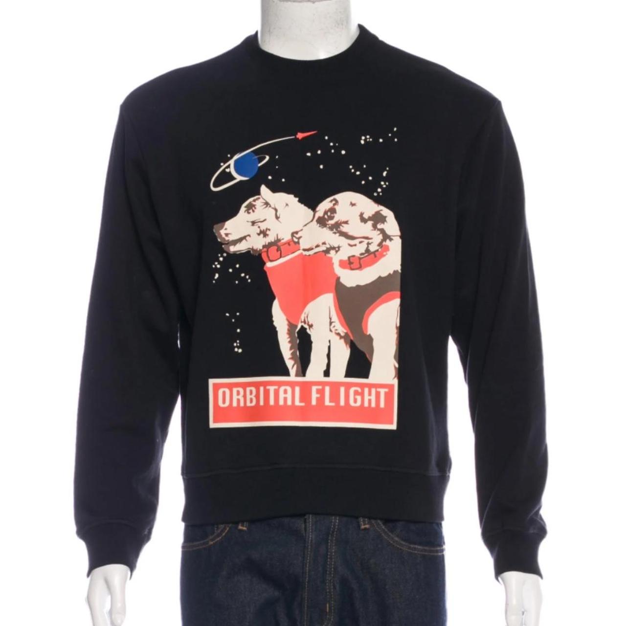 JW Anderson, Black Orbital Flight Dog Graphic Print...