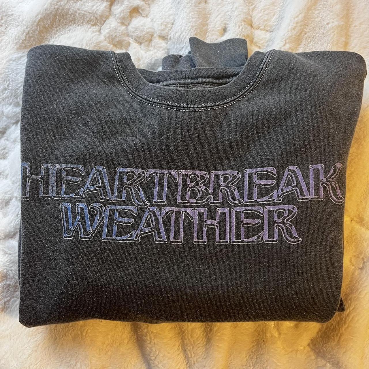 Heartbreak Women's Grey and Blue Sweatshirt