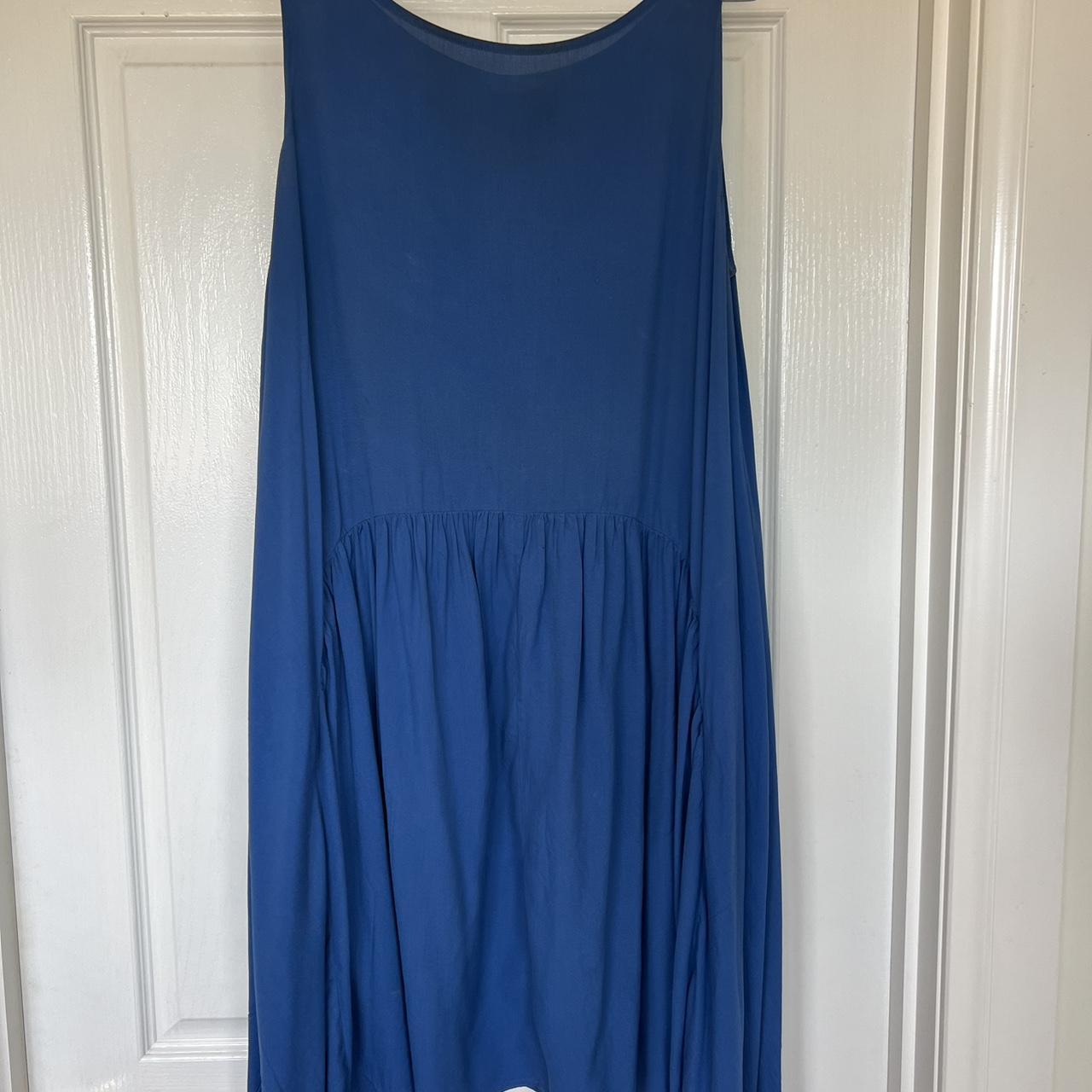 Blue silk Gorman sundress Gorgeous vibrant blue.... - Depop