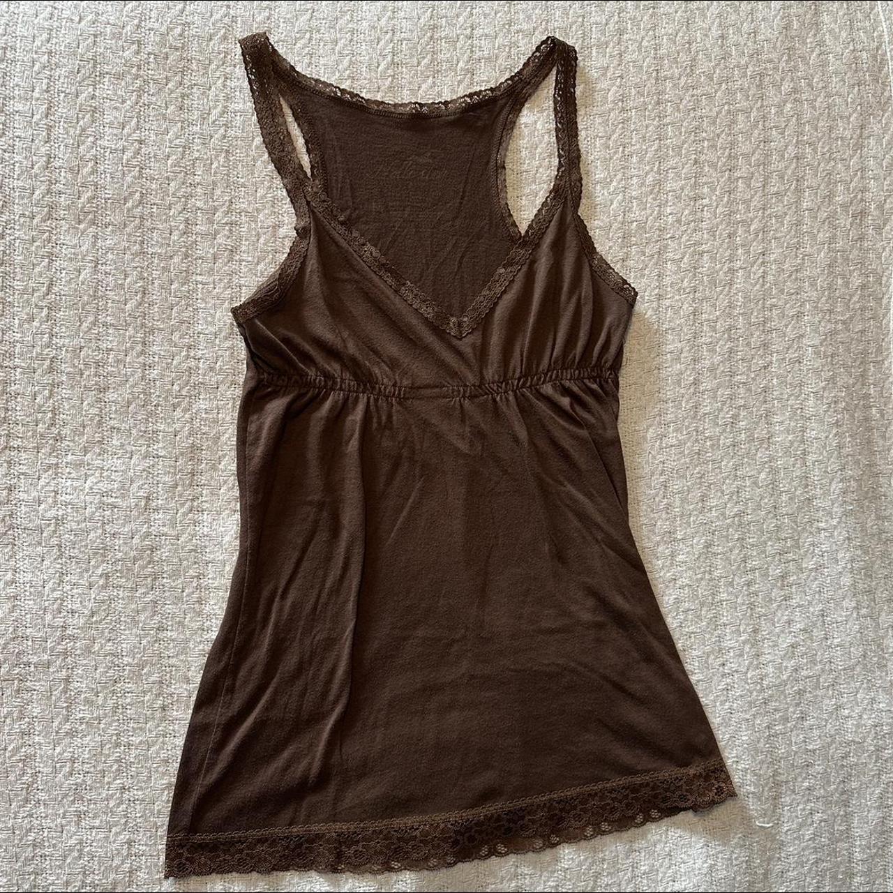 Hollister Co. Women's Brown Vest | Depop