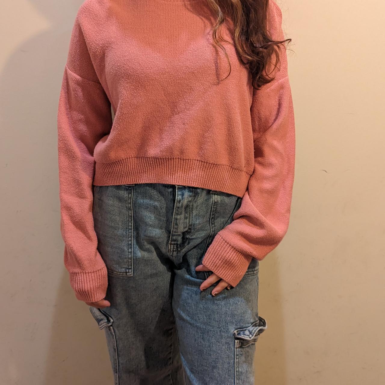 Pink hollister online jumper