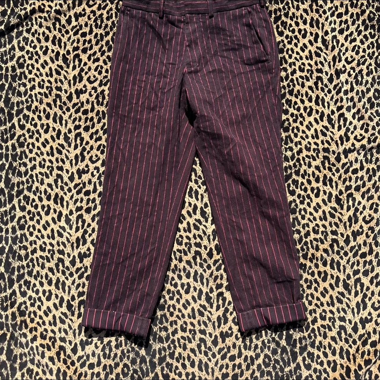 Topman clearance striped trousers