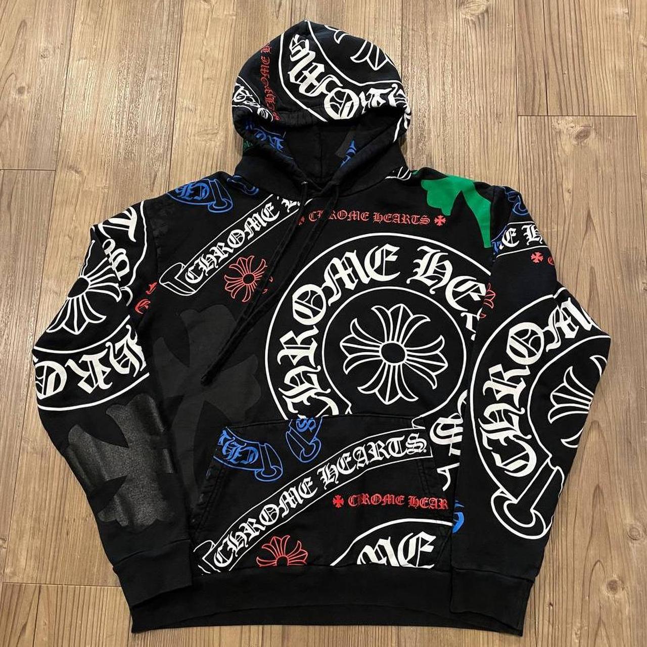 Chrome Hearts Stencil Hoodie Black , Size M, Like...