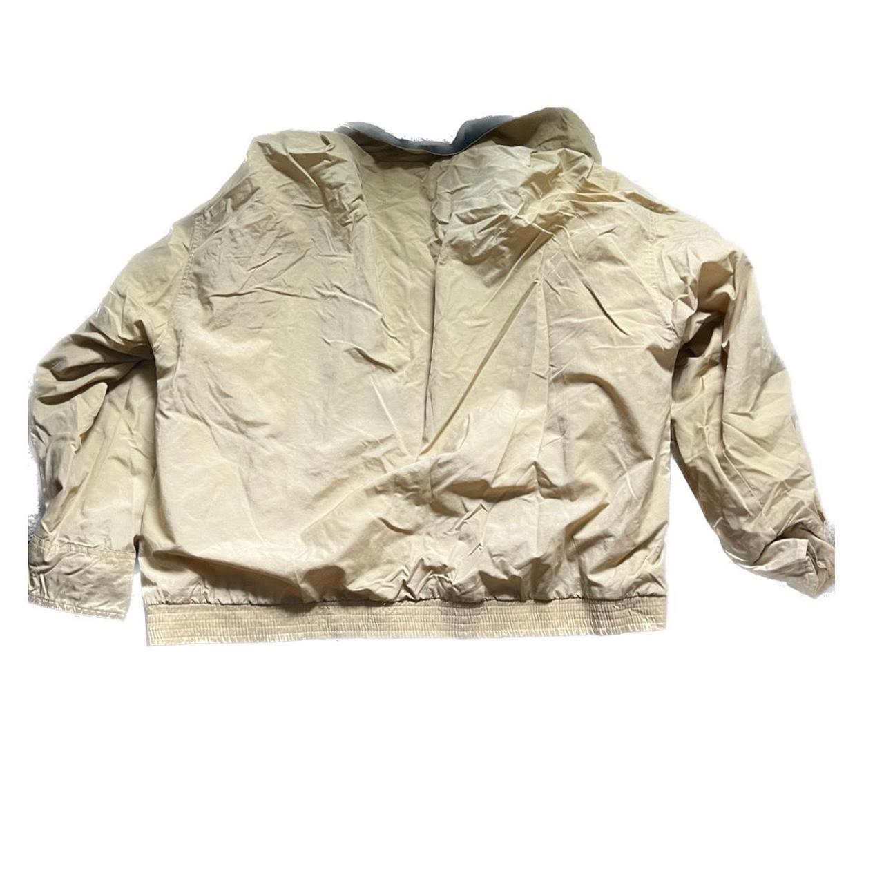 tan nike windbreaker