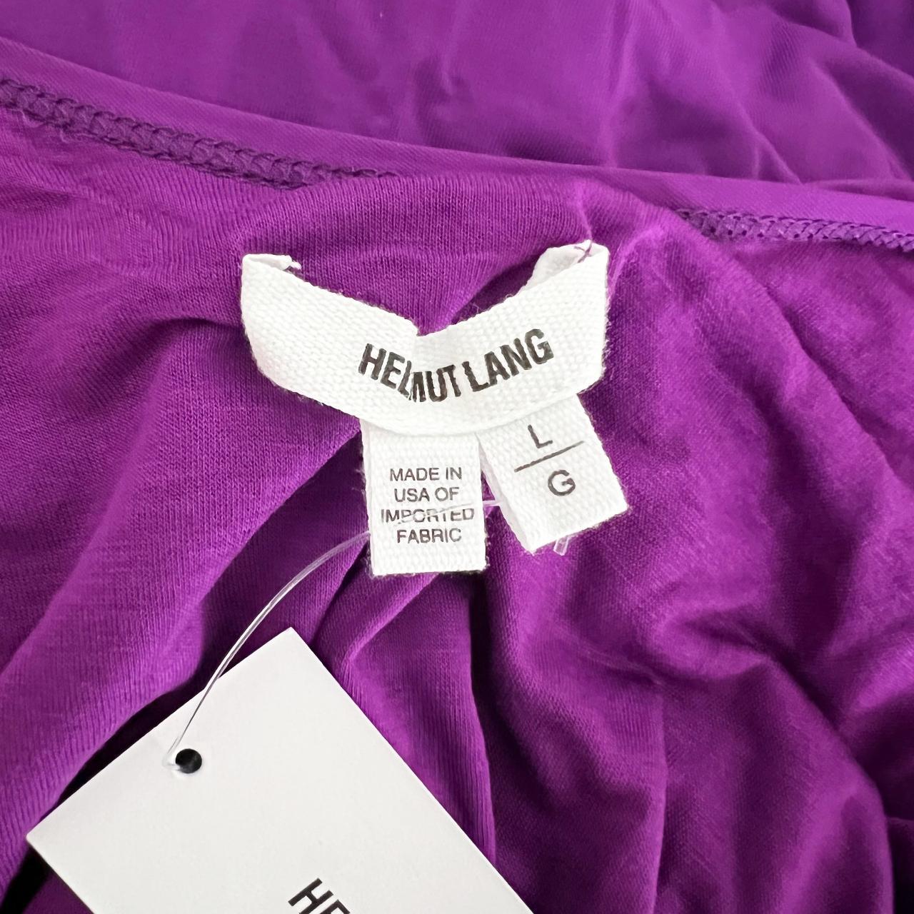 Helmut lang outlet purple dress