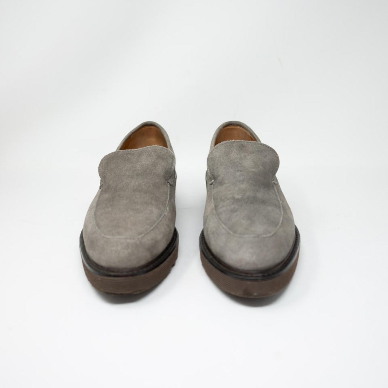 Aquatalia Kelsey Genuine Suede Loafer Metallic Depop