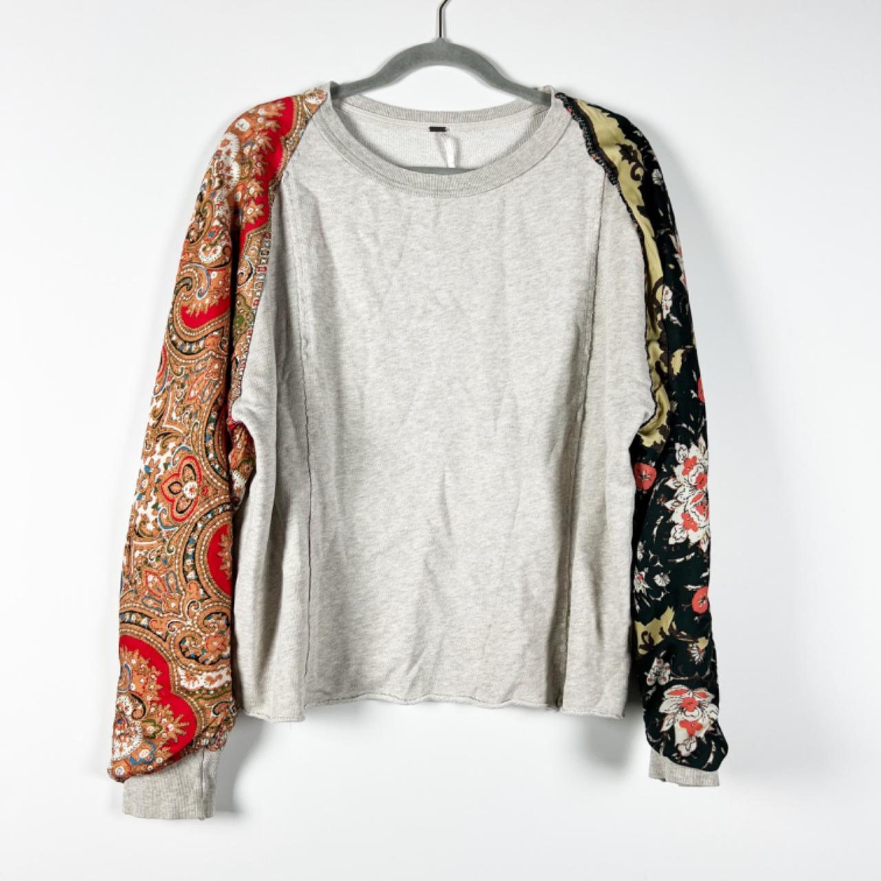 Free People hot Vintage Affair pullover