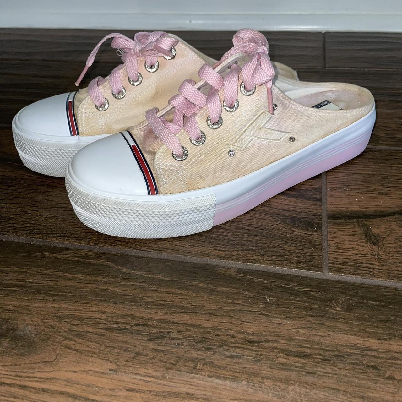 Tommy hilfiger online pink trainers