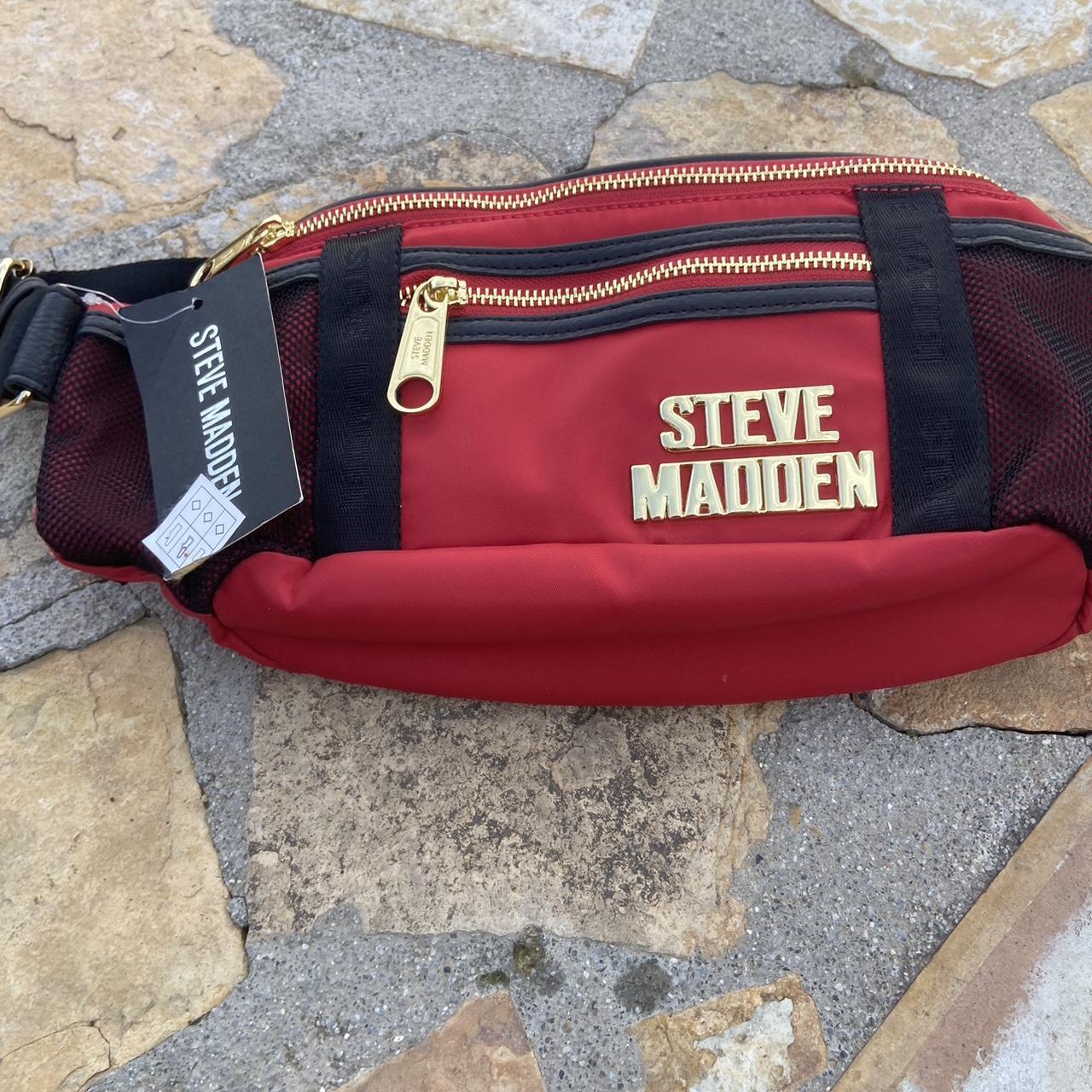 Steve madden cheap fanny pack red