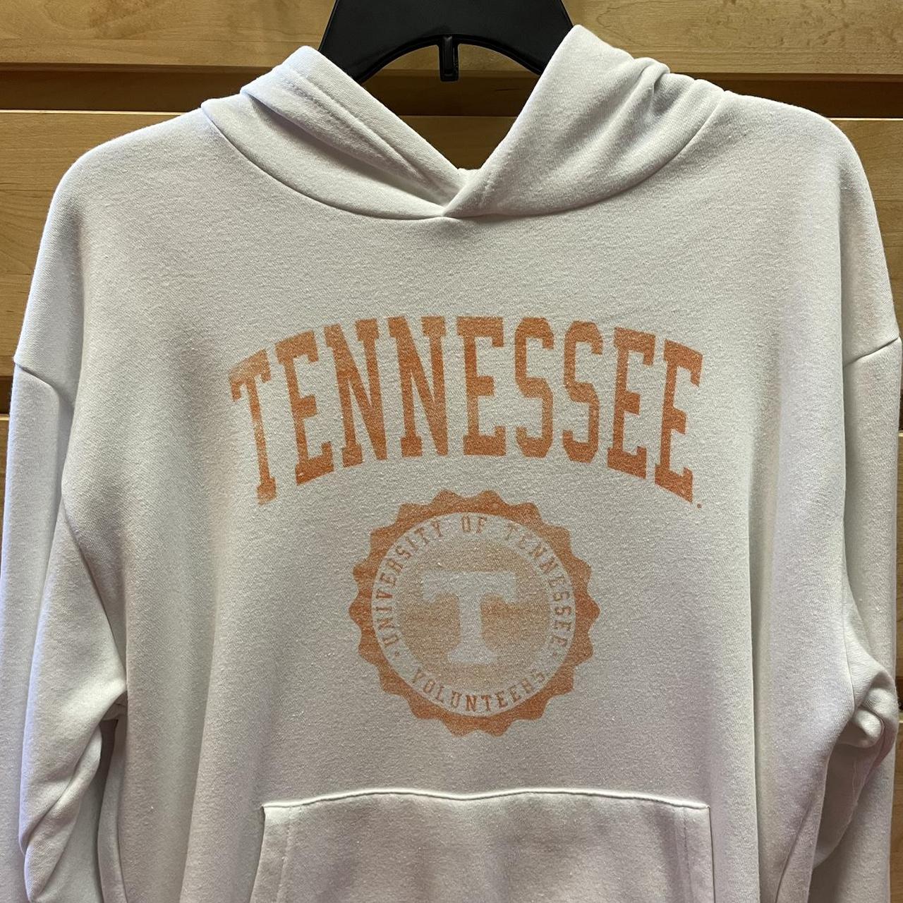 white university of tennessee volunteers hoodie tag... - Depop