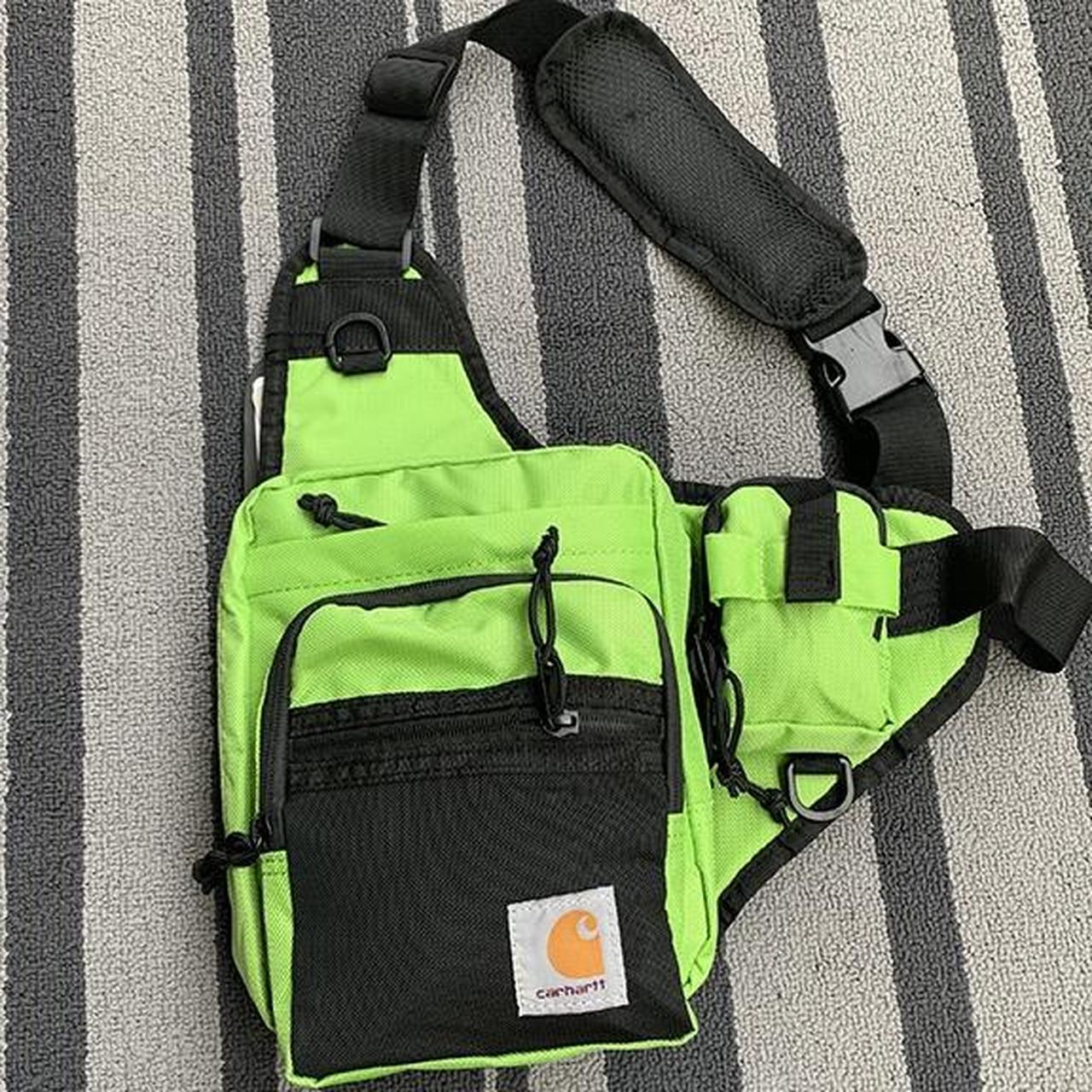 carhartt delta shoulder bag green