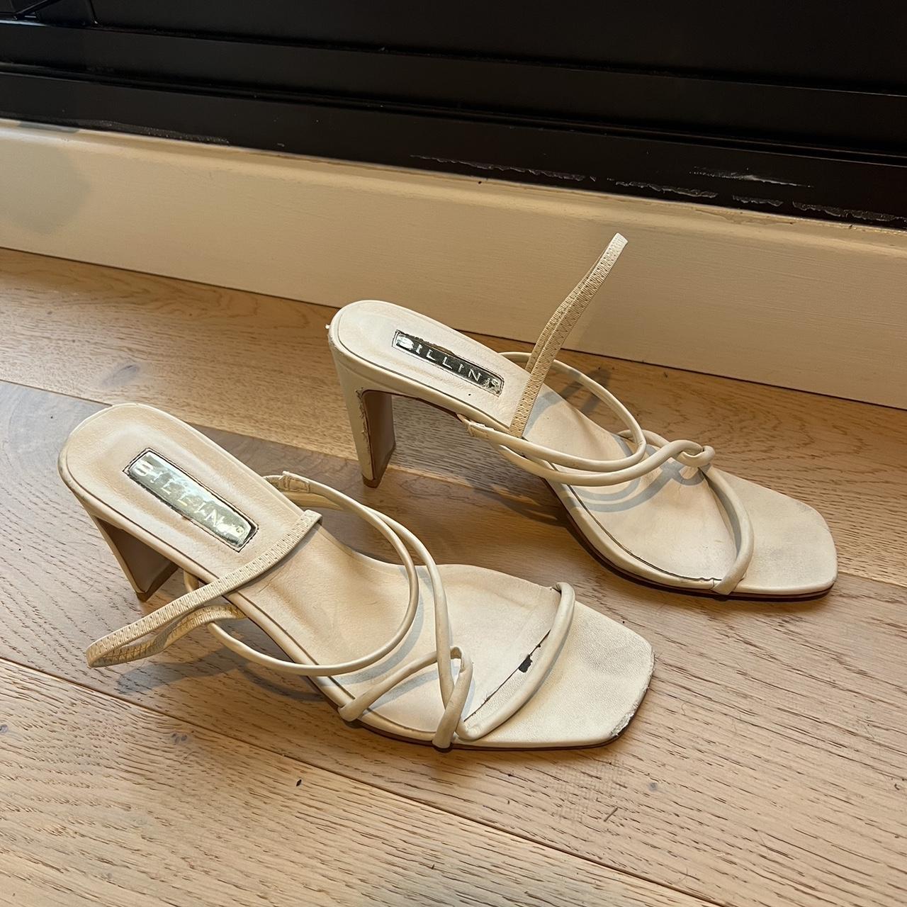 billini stefani heel white