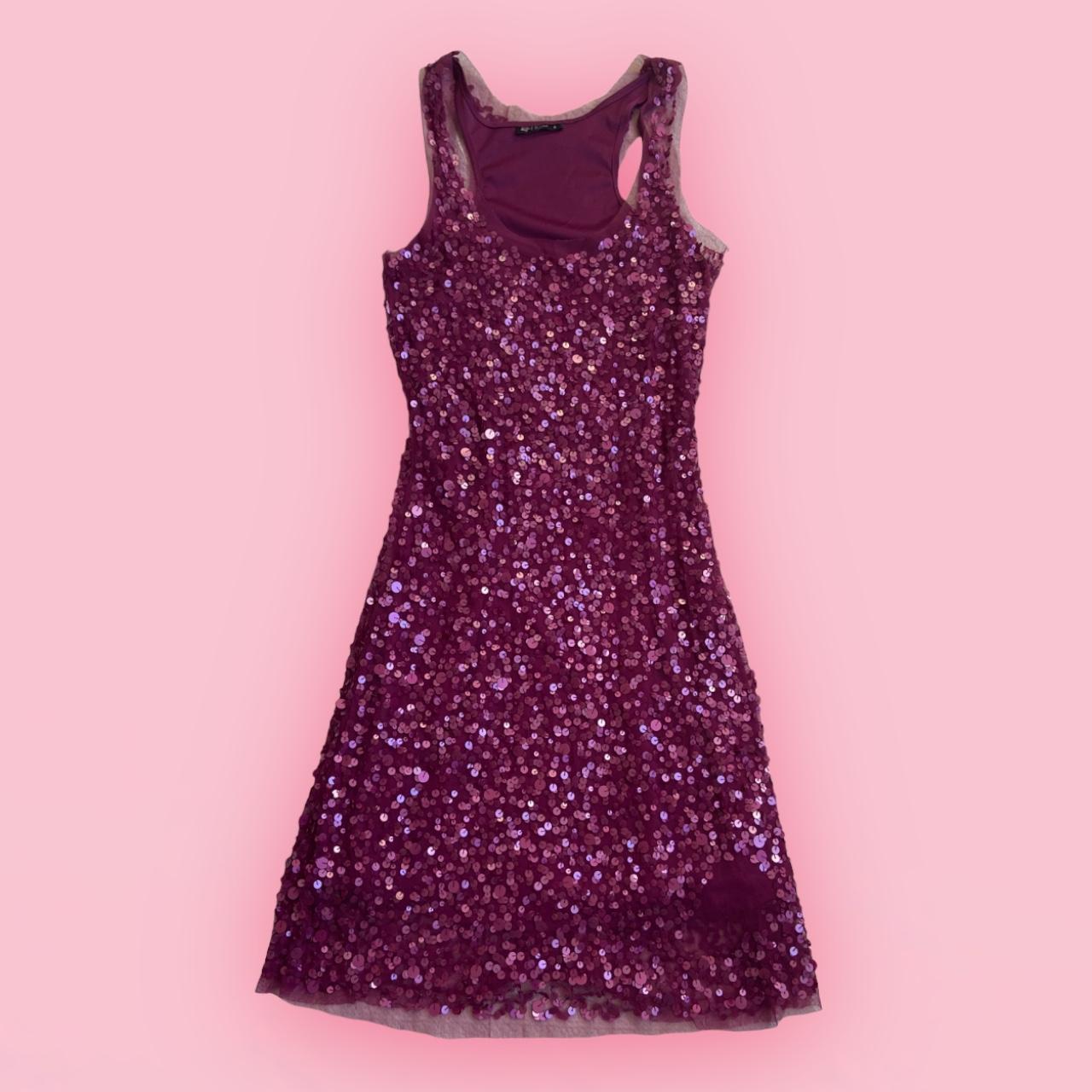 Women's Pink and Purple Dress | Depop