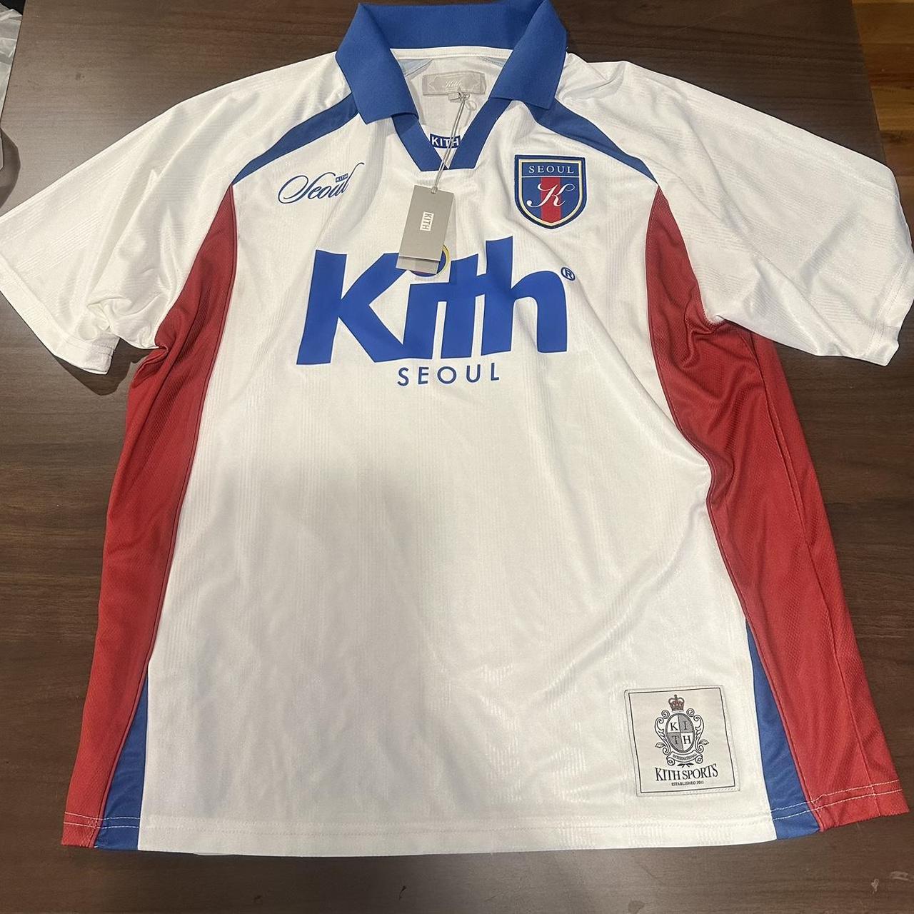 Kith Seoul soccer jersey limited edition Brand new | Depop