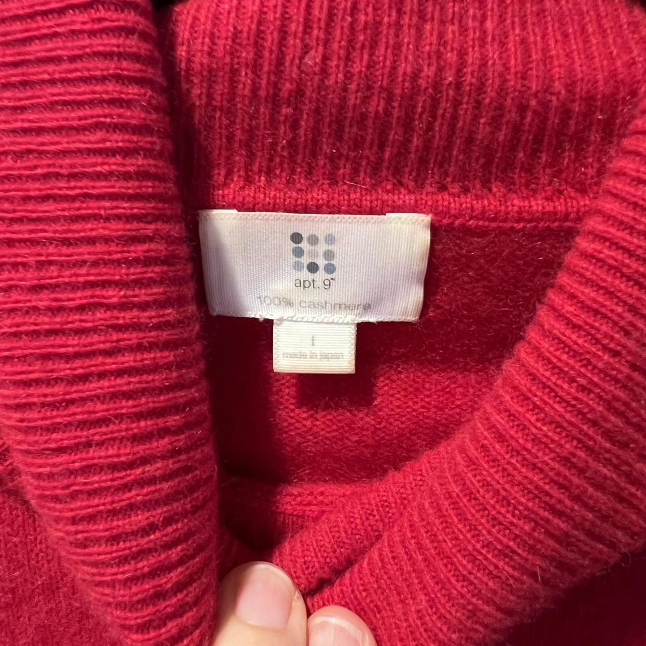 Apt. 9 Women's Sweater - Red - L – apt 9 100% Cas… - image 3