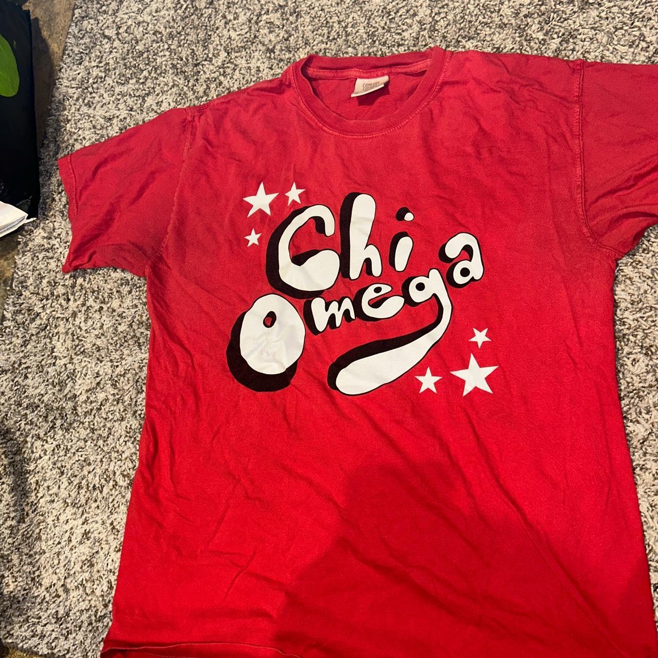 Chi Omega Tshirt - Depop