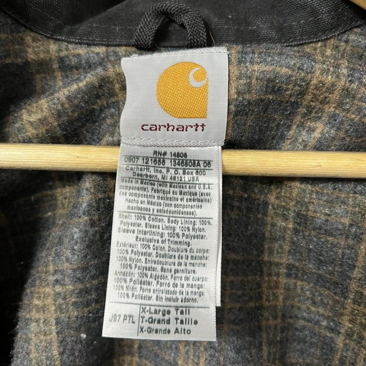 Vintage Carhartt Blanket Lined Detroit Jacket Mens... - Depop