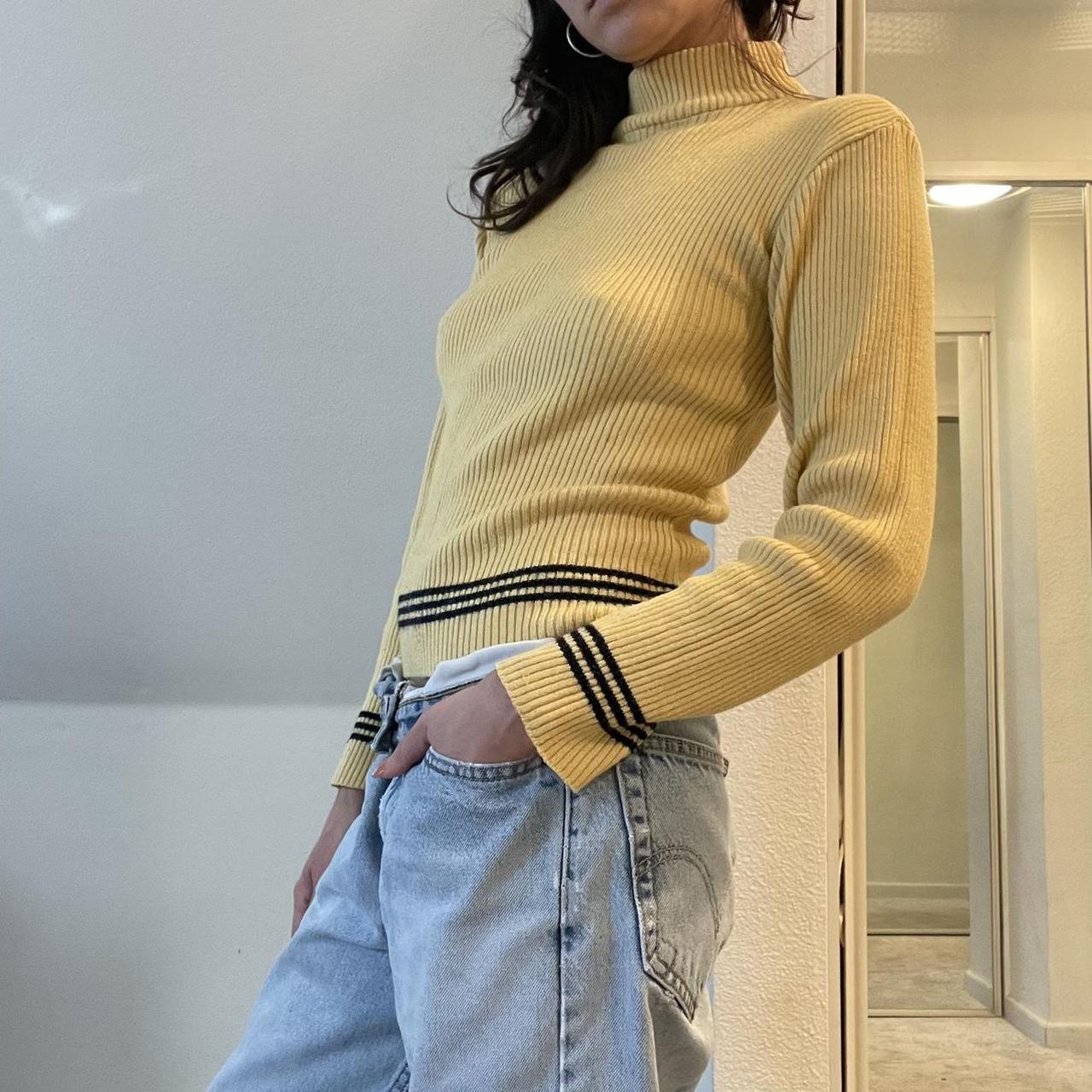 Pale on sale yellow turtleneck