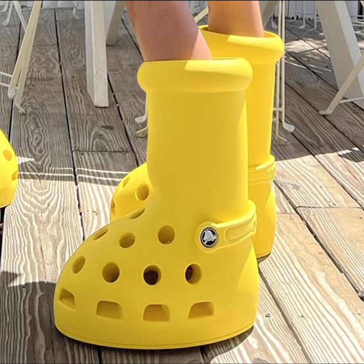 Would you pay over $500 for these yellow boot crocs? | O-T Lounge