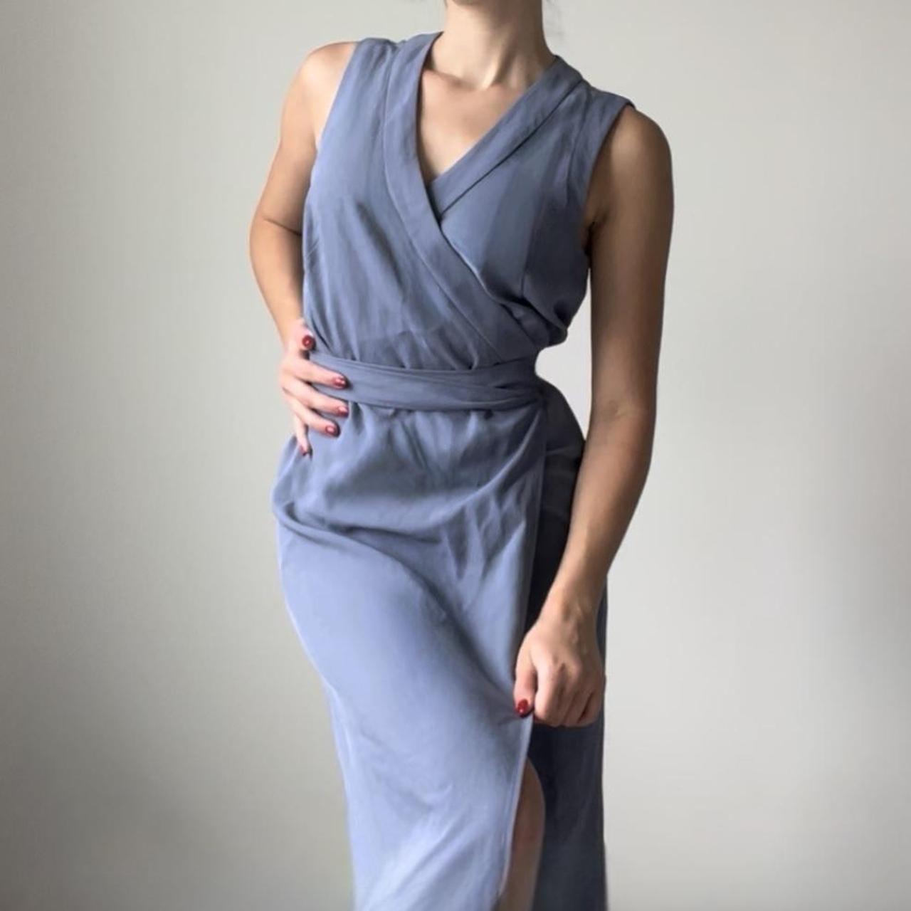 🦪 BLUE EVERLANE WRAP DRESS 🦪, Japanese Go