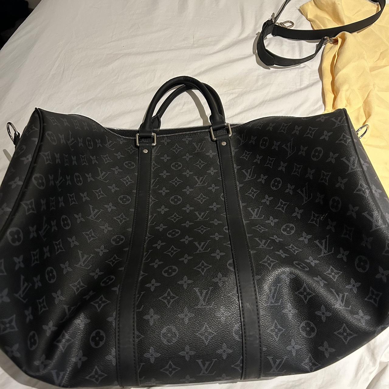 Lv duffel bag and inner pouch Contains lv locks... Depop