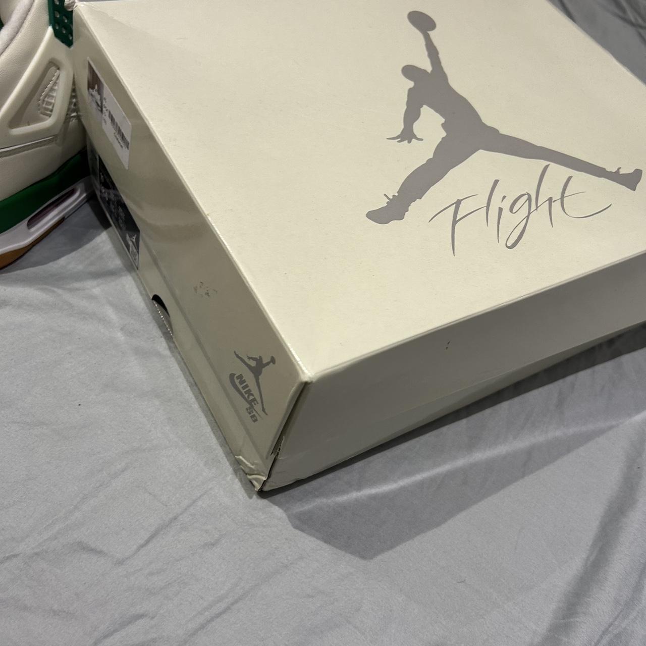 air jordan 4 summit white pine green